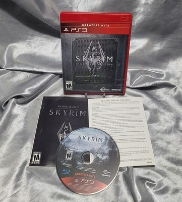 THE ELDER SCROLLS V SKYRIM LEGENDARY EDITION VIDEO GAME - PLAYSTATION 3 / PS3 