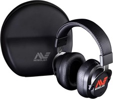 MINELAB ML105 Headphones Includes USB-C Charger AUX Cable  Hard Case USED