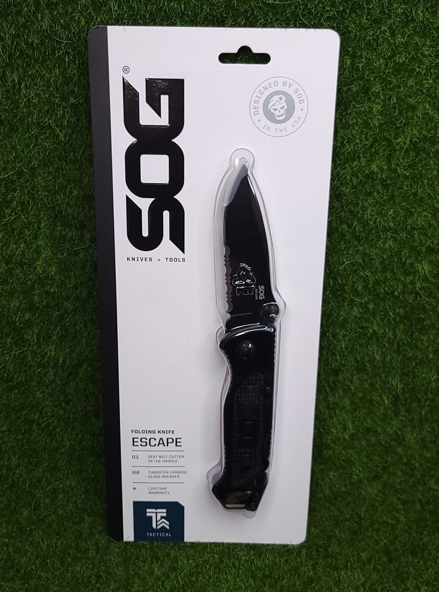 SOG Escape Tactical Folding EDC 3.4