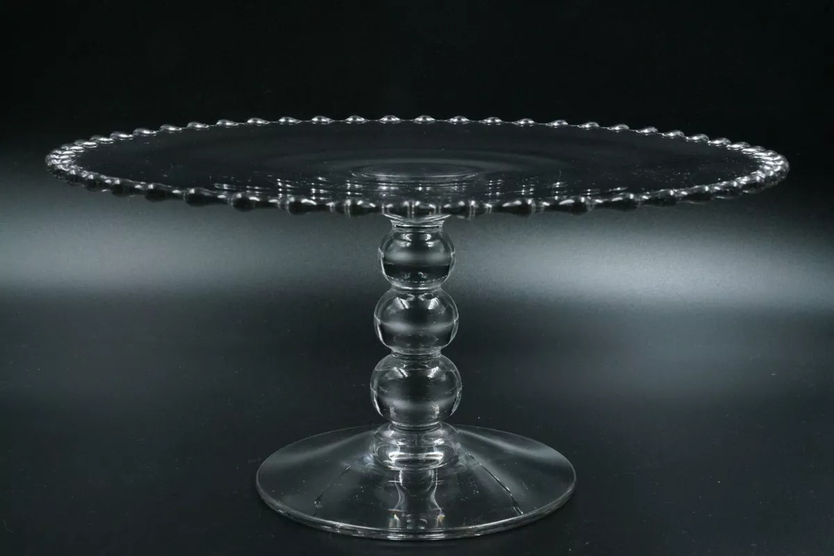 Candlewick clearance cake stand