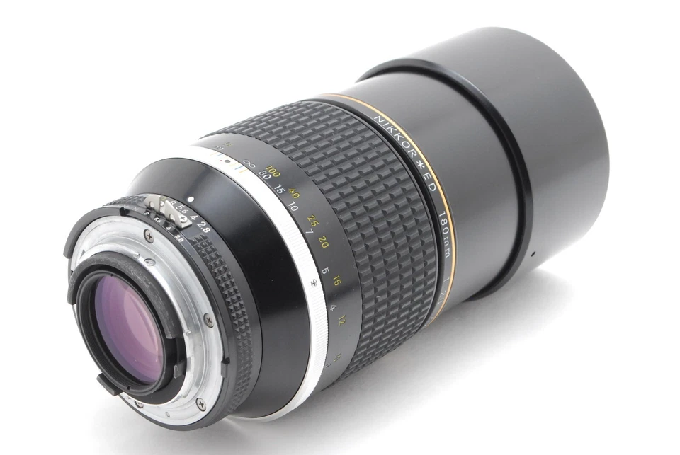 "Near MINT Optics MINT" Nikon Nikkor ED 180mm f2.8 AIS AI-S MF Telephoto Lens - Image 4 of 4