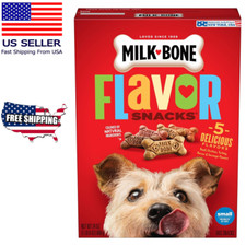 Milk-Bone Flavor Snacks Small Dog Treats, Small Biscuits, 24 oz Crunchy Texture