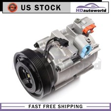 Ac Ac Compressor And Clutch For Hyundai Santa Fe 2.7l V6 2003 2004 2005 2006