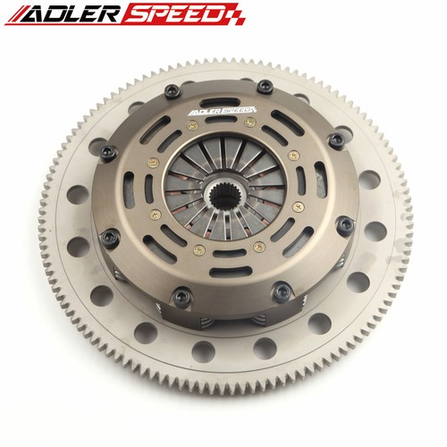 RACE CLUTCH TRIPLE DISC KIT & FLYWHEEL FOR HONDA ACCORD PRELUDE H22 H23 F22 F23 - Bild 4 von 7