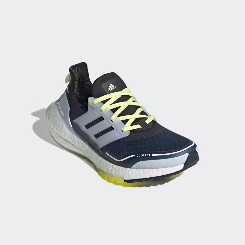 Adidas UltraBOOST 21 COLD.RDY Crew Navy/Yellow Women display picture 3