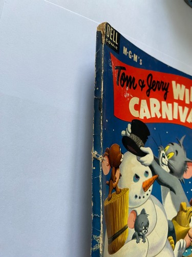 MGM'S TOM AND JERRY - WINTERKARNEVAL #2 Dell Comics 1953 Sehr guter Zustand/fn solide Mittelklasse - Bild 2 von 3