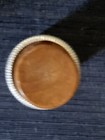 Extremely Rare Antique Presto Ice Crusher Metal with Wood Spring Loaded Plunger — photo 4