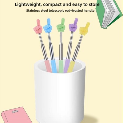1*Children's Finger Reading Stick Telescopic Teacher Pointer Sale X1O8