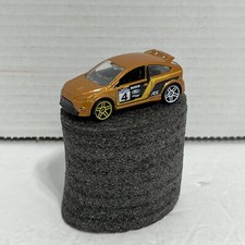 Hot Wheels 2010 Mattel 09 Ford Focus RS Gold