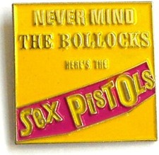 Image of Sex Pistols - Never Mind The Bollocks Metal Enamel Pin Badge