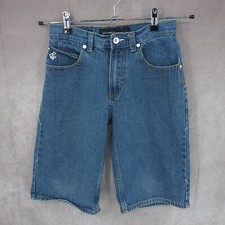 Rocawear Shorts Boys 12 Blue Straight Hip Hop Streetwear Y2K 90s