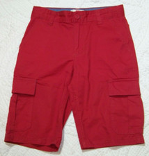 Boys Levi's Red Cargo Shorts - Size 10 Reg
