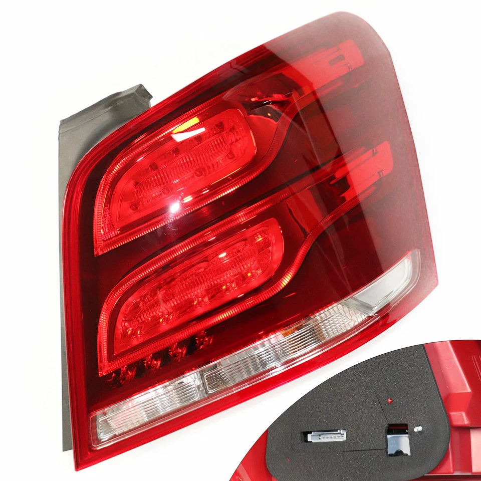 Tail Light For 2013 2014 2015 Mercedes Benz GLK250 350 Passenger Side Rear Lamp - Image 2 of 4