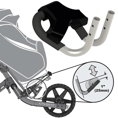 CLICGEAR 3.5+ & MODEL 8 GOLF BAG BOOSTER CLIP / ALLOWS USE OF GOLF STAND BAG - Picture 3 of 3