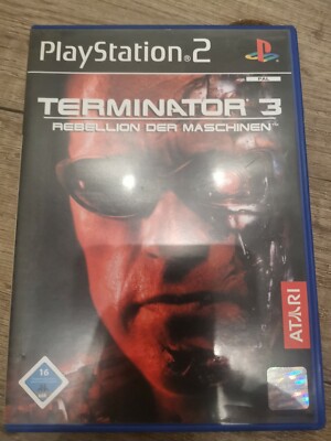 PlayStation 2  PS 2 Terminator 3 - Rebellion der Maschinen Atari OVP + Anleitung