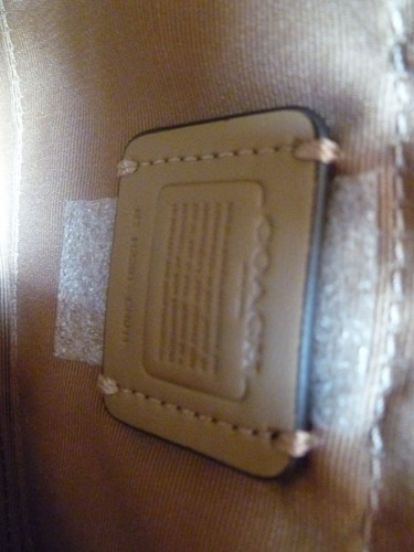 Coach CN011 Payton Mini Leder Schultertasche Silber Kreide Neu mit Etikett Neu - Bild 16 von 24