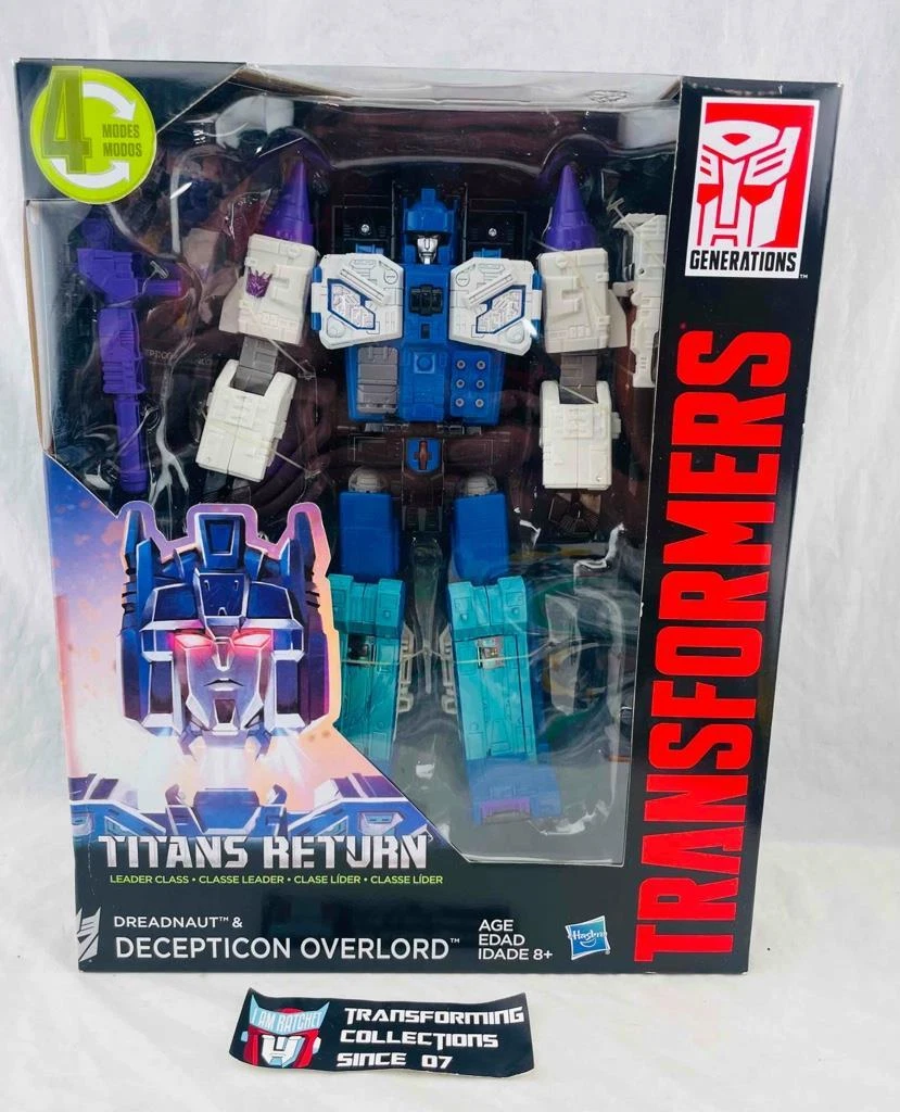 Transformers G1 – Overlord Decepticon – Hasbro 1990/1989, Vintage En Boîte