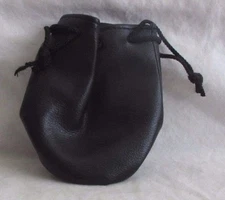 Small Soft Lens 2.5X2.5X3.5" Case/Storage Bag: H10759 Black Bag Japan 