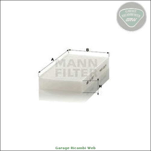 Filtro Aria Cabina MANN-FILTER CUK 2327-2 - Con Carboni Attivi Per Auto E Veicoli Commerciali - Foto 8