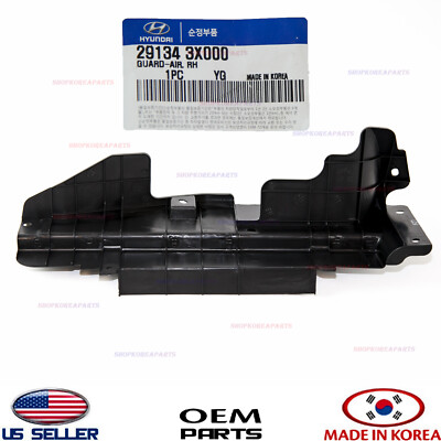 Genuine OEM Radiator Support Air Guide Right Passenger Side 2011-2014 Elantra
