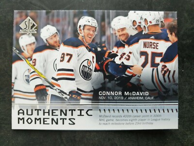 2019-20 SP Authentic #115 Connor McDavid AM 