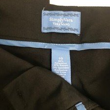 New Simply Vera  sz 10 black dress pants 29” Vera Bradley Kohl’s originally $54