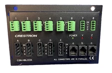 Crestron C2N-HBLOCK, Multi-type Cresnet Distribution, Good Condition, Pre Owned