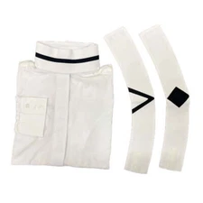 68602 RHC English Huntseat Show Shirt w/Airflow Panels 3 Embroidered Show Collar