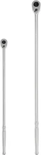3/8, 1/2 Inch Drive Quick-Release Extra-Long Ratchet Set, 2-Piece (18, 24 in.)