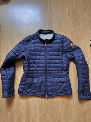 Save the Duck Ultra Light Jacket Dunkelblau Gr. S  Pufferjacke 