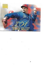 David Wells 1999 Skybox Premium Baseball Card #94 Toronto Blue Jays