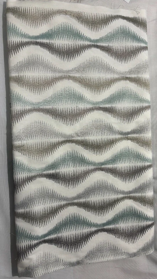 Two-Piece Fabric Bundle Including Fabricut Dune Grey Taupe & Grey Linen - Image 2 of 3