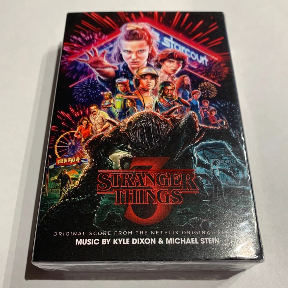STRANGER THINGS 3 Cassette Tape Walkie Talkie SEALED-Kyle Dixon Michael Stein - Image 2 of 4