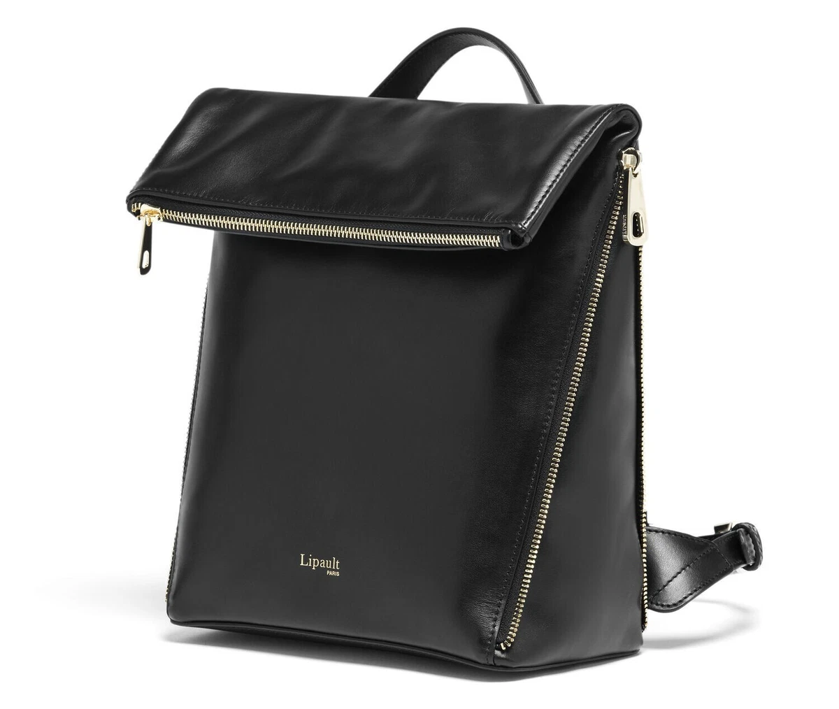 Lipault leather backpack sale