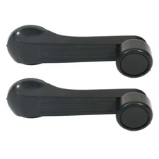 2pc Car Window Crank Door Handle Knob For 1984-2000 Honda Civic