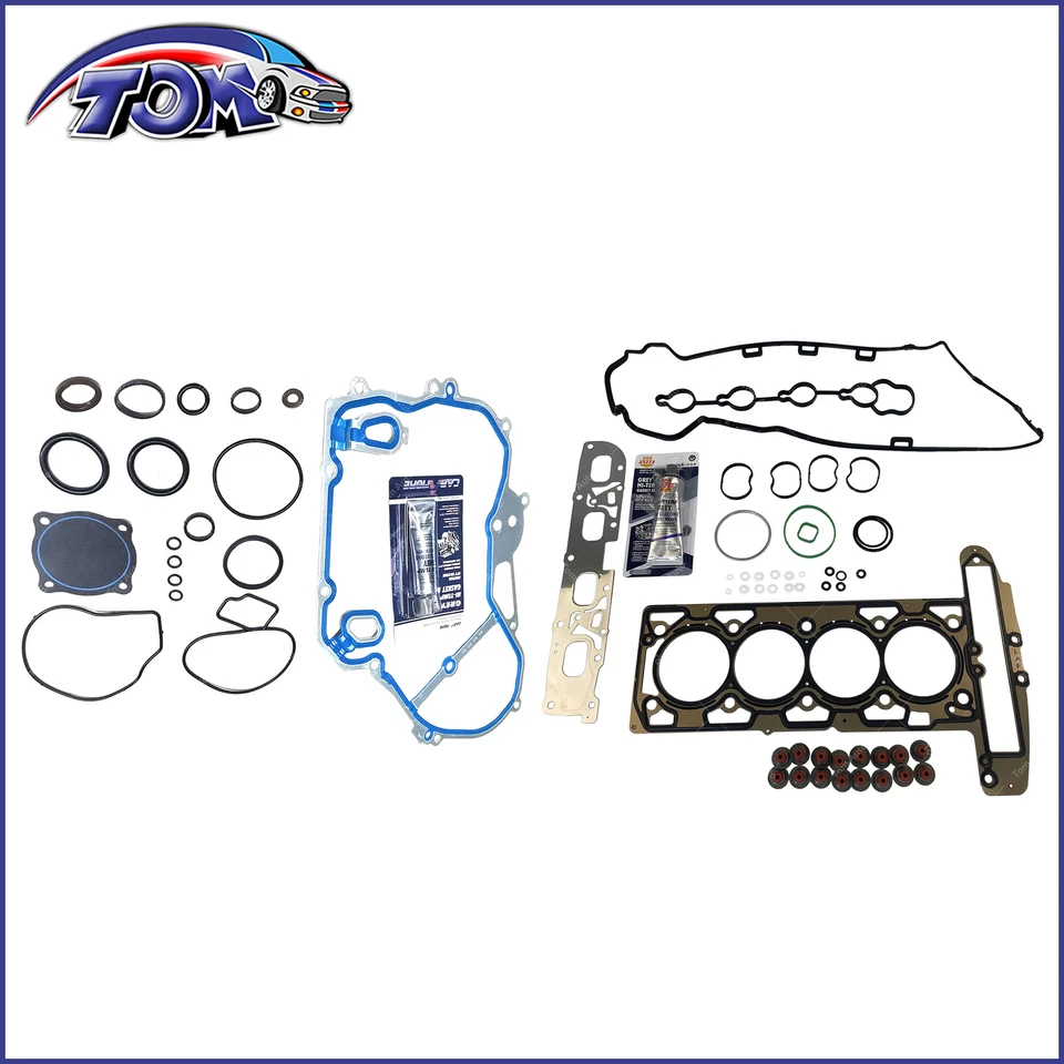 Conjunto completo de junta para Buick LaCrosse Verano Chevrolet Malibu Equinox Orlando 2.4L  - Imagem 2 de 4