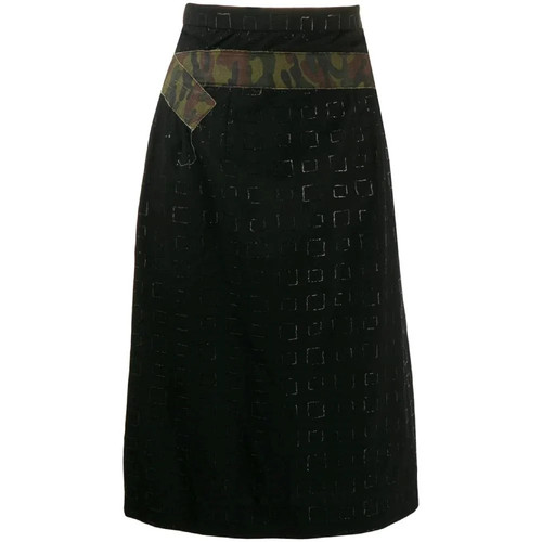 Comme des Garçons, Comme Des Garcons A7339 Damen Rock Vintage 2000s Wolle schwarz