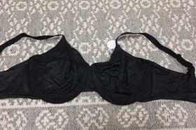 New Wacoal Perfect Primer Full Figure Underwire Bra - 34DDD - Black - # 855213