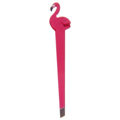 Flamingoförmige Pinzette schräge Pinzette Metall Beauty Augenbrauen