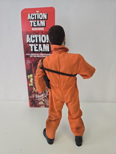 Schildkröt Action Team Hard Rock Figur, Repro Hände, mit custom repro Box - Bild 3 von 11