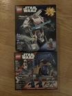 Lego Star Wars AMBUSH on Mandalore Battle Set & Luke Skywalker X-Wing