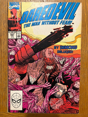 Daredevil #281 Vol.1 Marvel Comics June 1990