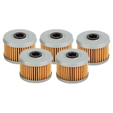 Tusk First Line Oil Filter 5 Pack For HONDA
