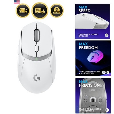 309 Lightspeed Wireless Gaming Mouse, Lightweight, LIGHTFORCE Hybrid Switches...
