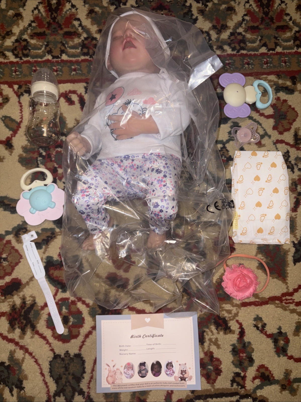 Girl, 17 Inch Real Baby Doll Soft Body Realistic N...
