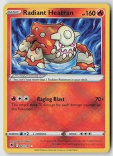 Radiant Heatran - 027/189 - SWSH10: Astral Radiance Holofoil- PTCG