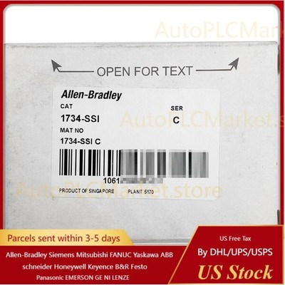 New Factory Sealed AB 1734-SSI SER C Encoder Input Module 1734SSI