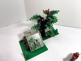 LEGO Castle: Camouflaged Outpost 6066 (1987)  Retired. Lot A