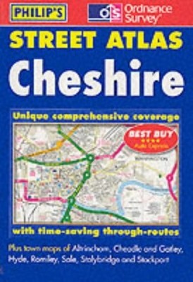 Street Atlas Cheshire: The Definitive C... by Philip's Maps Paperback / softback