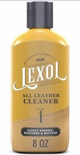 Lexol All Leather Cleaner Car Seat Couch Shoes Purses Saddles Renews Restores